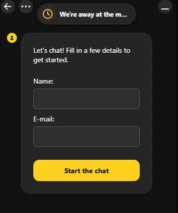 wildroyal casino live chat